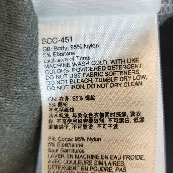 Marmot Baillie Turtleneck Top Womens XL Heather Gray Asymmetrical Snap Neck NEW - Picture 13 of 16